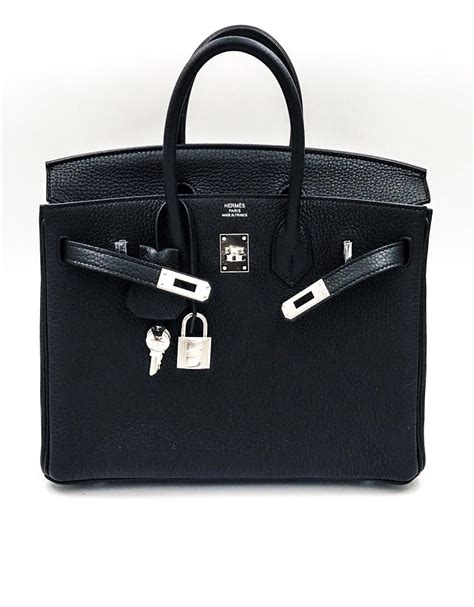 hermes black birkin togo 25|hermes birkin 25 retail price.